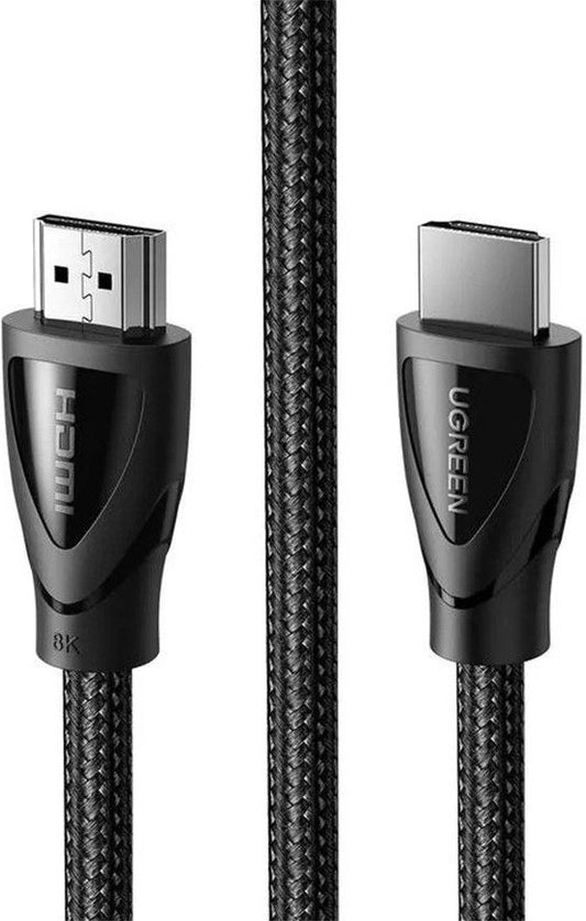 Cabo de Vídeo UGREEN HD104, HDMI - HDMI, 8K, 2m, Preto
