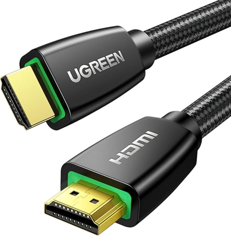 Cabo de Vídeo UGREEN HD118, HDMI - HDMI, 4K, 1.5m, Preto