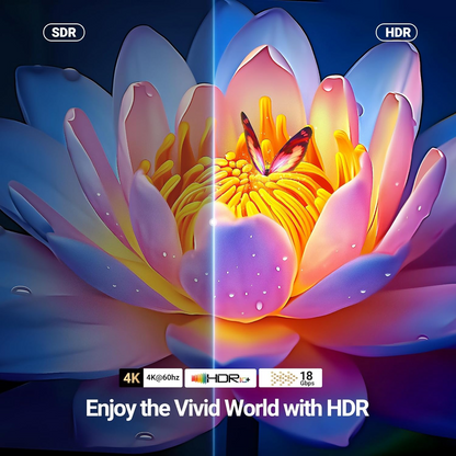 Cabo de Vídeo UGREEN HD118, HDMI - HDMI, 4K, 1.5m, Preto