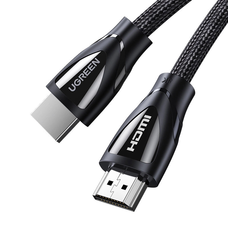 Cabo de Vídeo UGREEN HD140, HDMI - HDMI, 8K, 1m, Preto