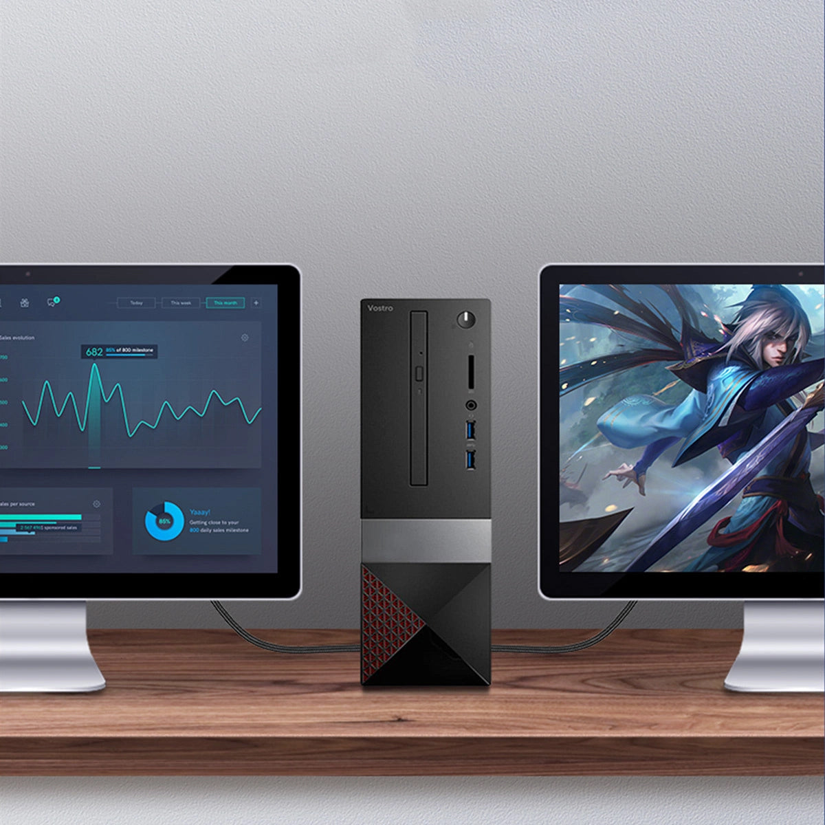 Cabo de Vídeo UGREEN HD140, HDMI - HDMI, 8K, 1m, Preto