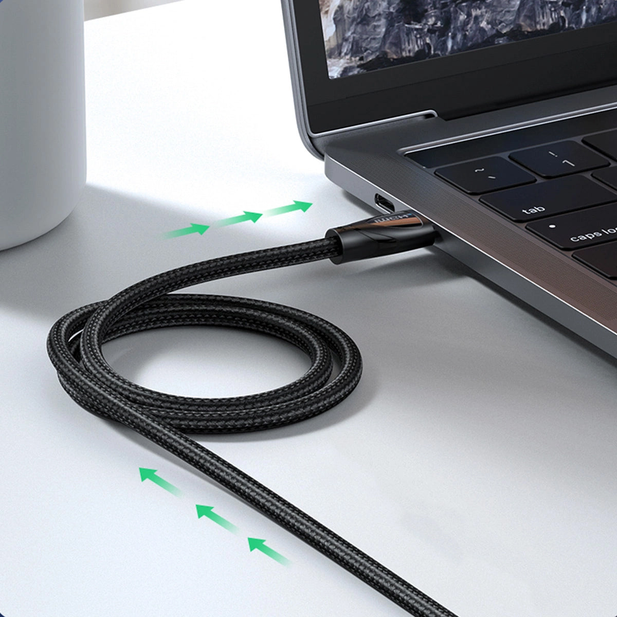 Cabo de Vídeo UGREEN HD140, HDMI - HDMI, 8K, 1m, Preto