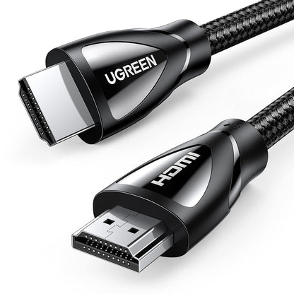 Cabo de Vídeo Ugreen HD140 (80405), HDMI - HDMI, 8K, 5m, Preto