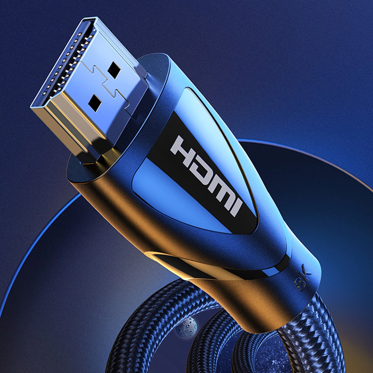Cabo de Vídeo UGREEN HD140, HDMI - HDMI, 8K, 1m, Preto