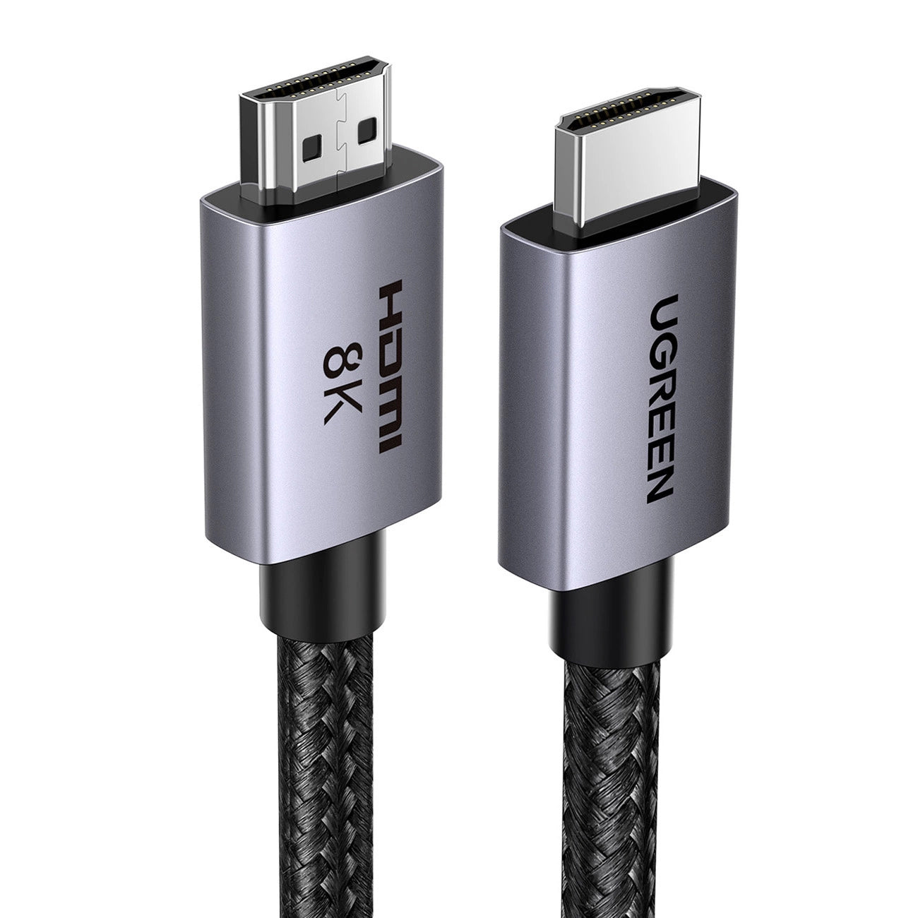 Cabo de Vídeo UGREEN HD171, HDMI - HDMI, 8K, 1m, Preto