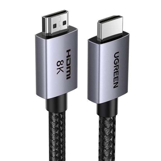 Cabo de Vídeo UGREEN HD171, HDMI - HDMI, 8K, 1m, Preto