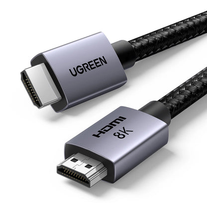 Cabo de Vídeo UGREEN HD171, HDMI - HDMI, 8K, 1m, Preto