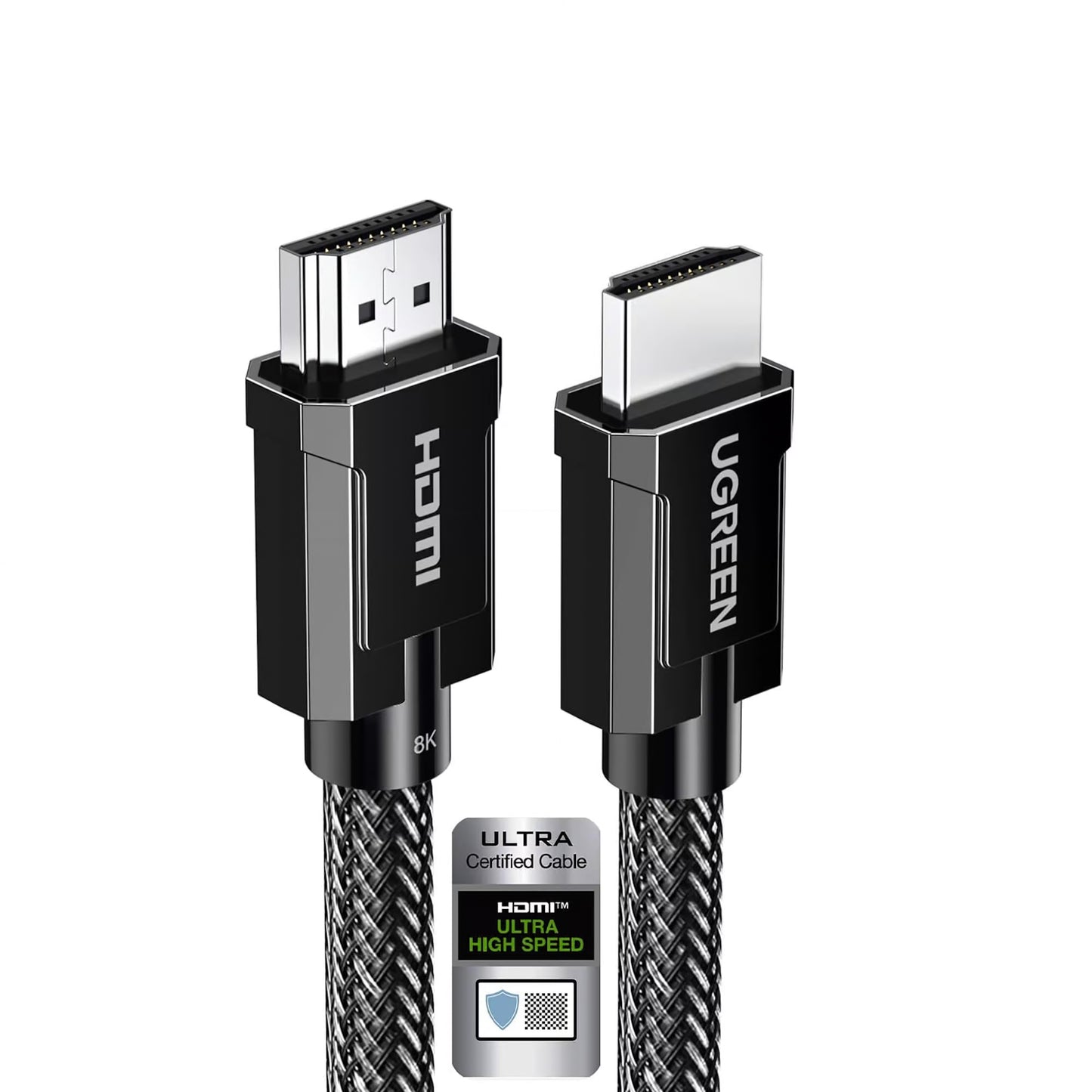 Cabo de Vídeo UGREEN, HDMI - HDMI, 8K, 1.5m, Preto