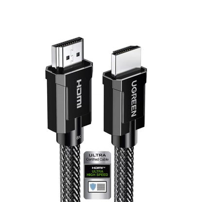 Cabo de Vídeo UGREEN, HDMI - HDMI, 8K, 1.5m, Preto
