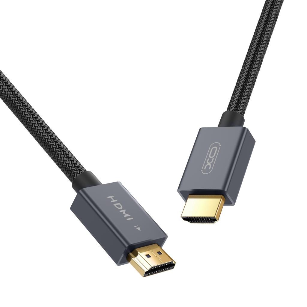 Cabo de Vídeo XO Design GB001, HDMI - HDMI, 8K, 1.5m, Preto