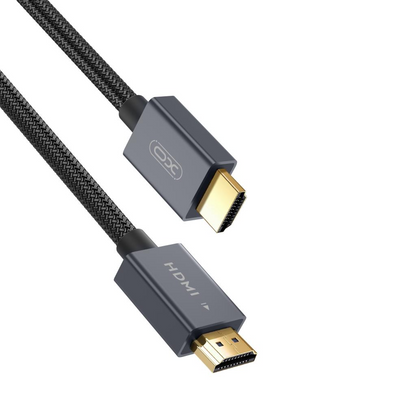 Cabo de Vídeo XO Design GB001, HDMI - HDMI, 8K, 1.5m, Preto