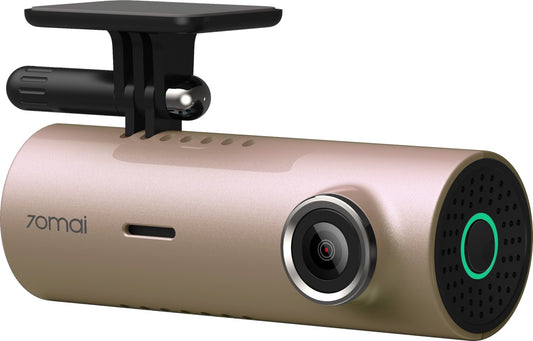 Câmara para automóvel 70mai Dash Cam M300, 1296P, Wi-Fi, Rosa dourado 