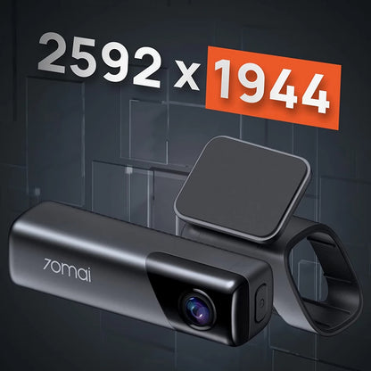 Câmara para automóvel 70mai Dash Cam M500, 1944P, Wi-Fi, GPS, IA, 128Gb 