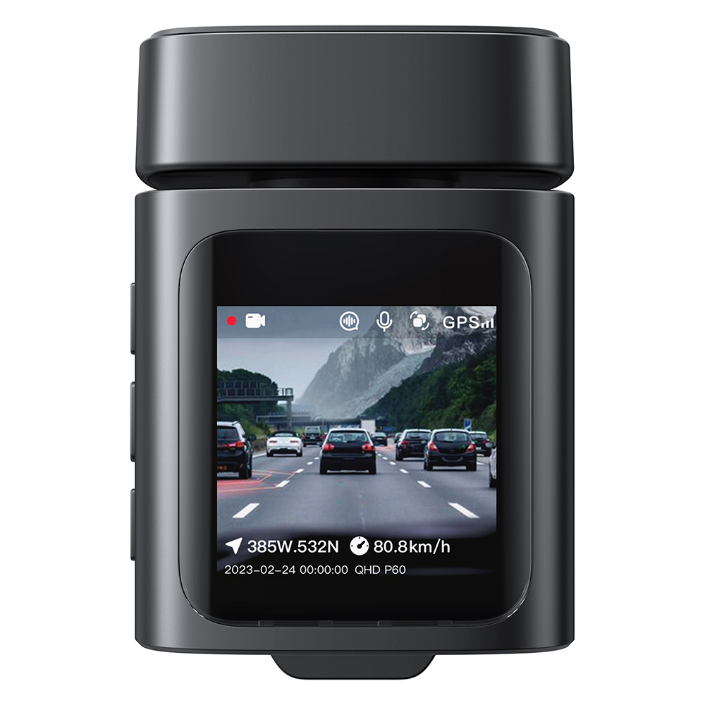Câmara Automóvel Baseus PrimeTrip VD1, 3K, Wi-Fi, GPS, Ecrã 1.54 polegadas, Recondicionada C10669000123-00