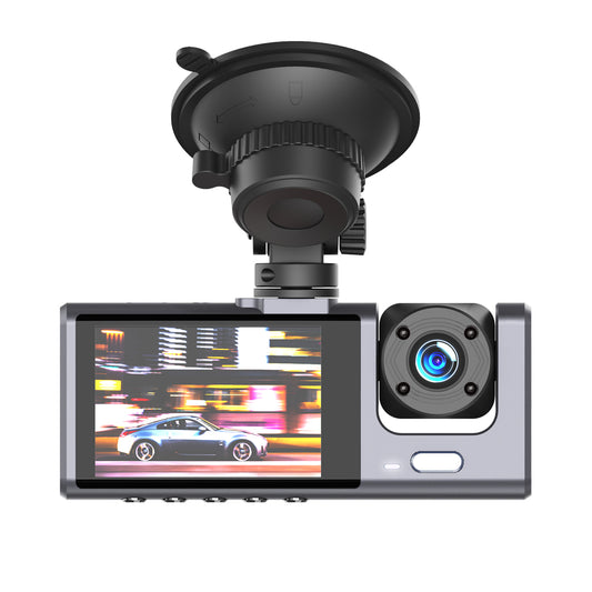 Câmara Auto Frente Traseira XO Design XJ03, 1080P, Ecrã 2 polegadas