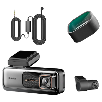 Câmara Automóvel Frontal e Traseira Botslab G980H Pro, 4K, Wi-Fi, GPS, Ecrã 2.45 polegadas