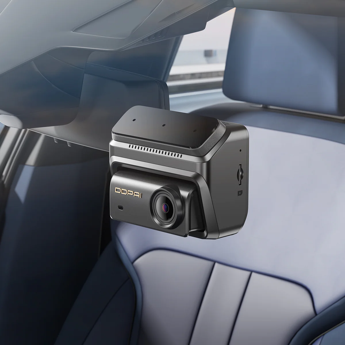 Câmara Auto Frente Traseira DDPAI Z90 Dual, 4K, 64Gb, Wi-Fi, GPS, Ecrã 3 polegadas