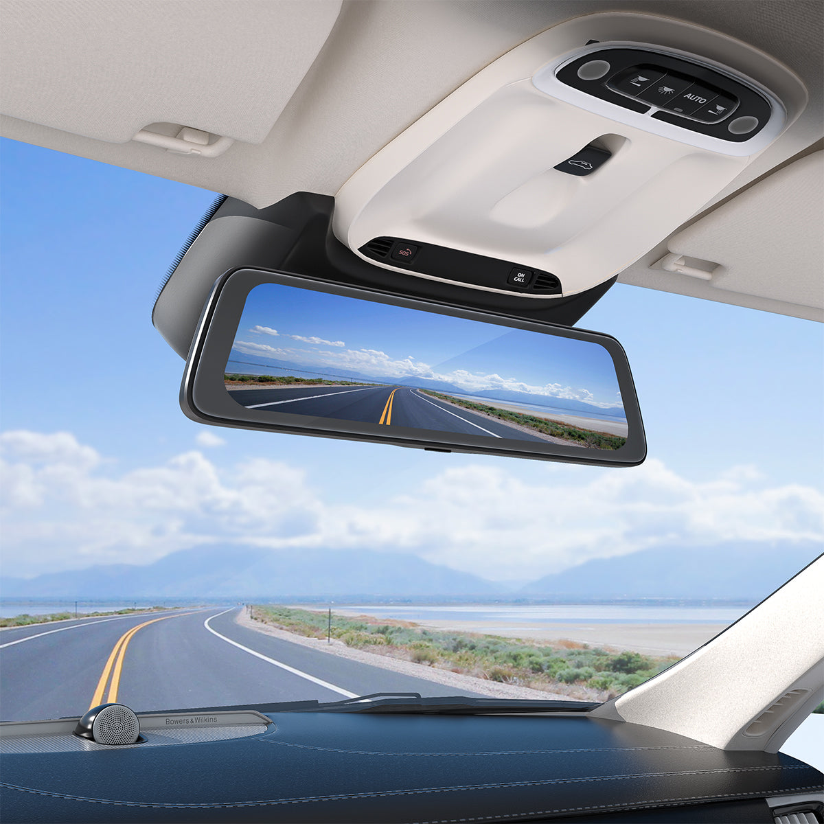 Câmara Auto Dianteira e Traseira DDPAI mola E3 2026, 2K, Wi-Fi
