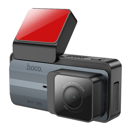 HOCO DV12 Front and Rear Car Camera, 2K, Wi-Fi, GPS, 3.69inch Display
