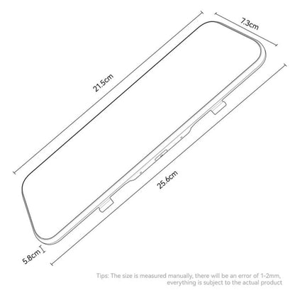 Yesido KM24 Car Camera with Carplay / Android Auto, 4K, 9.66inch Display