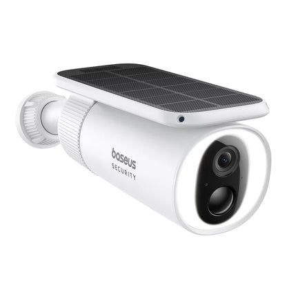 Câmara de Vigilância Baseus Solar S1, Wi-Fi, 2K, IP67, Painel Solar, Exterior S0SW002130
