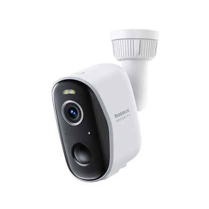 Câmara de Vigilância Baseus N1 Plus, Wi-Fi, 2K, IP67, Exterior, Conjunto de 2 peças S0TW012131
