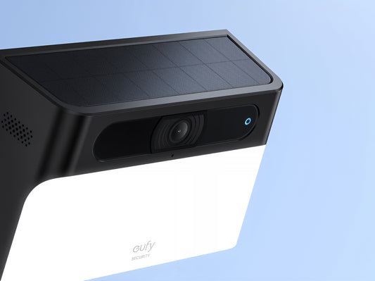 Câmara de Vigilância Eufy S120 Solar, Wi-Fi, 2K, IP65, Painel Solar, Exterior