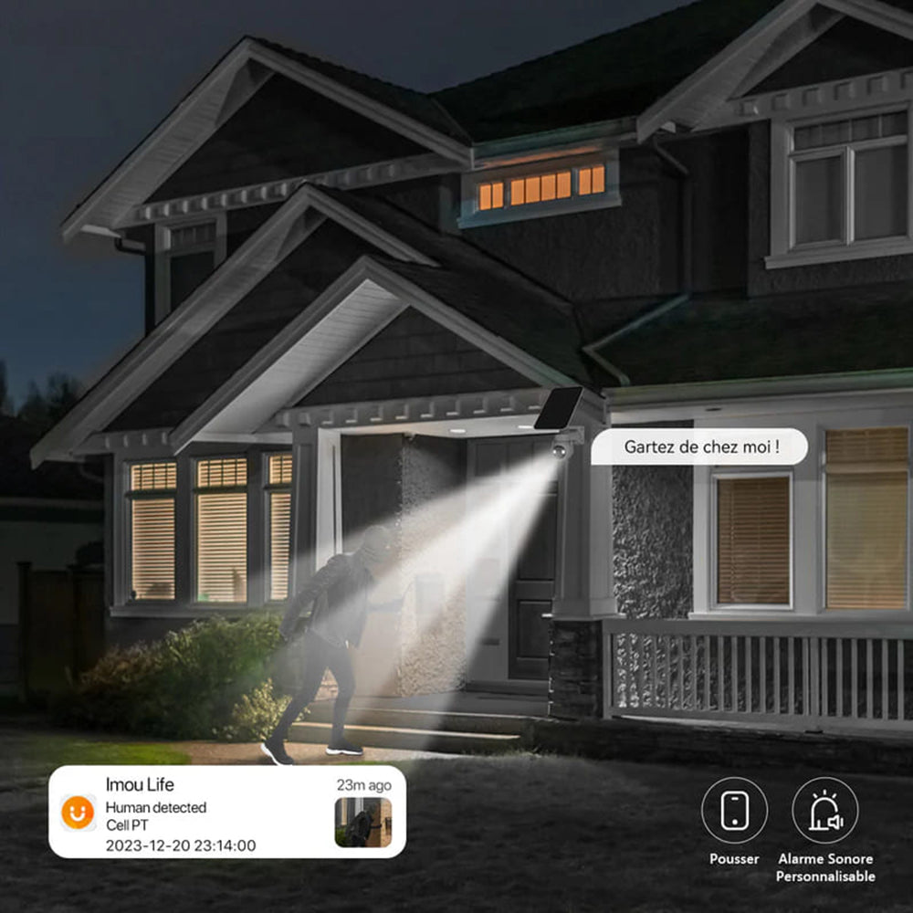 Câmara de Vigilância Imou Cell PT, Wi-Fi, 2K, IP66, Exterior, Branca IPC-K9EP-3T0WE