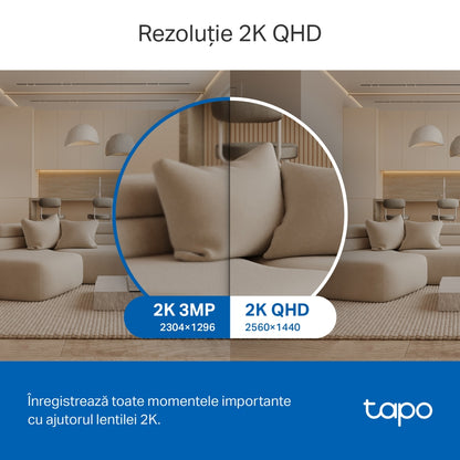 TP-LINK Tapo C220, Wi-Fi, 2K, interior 