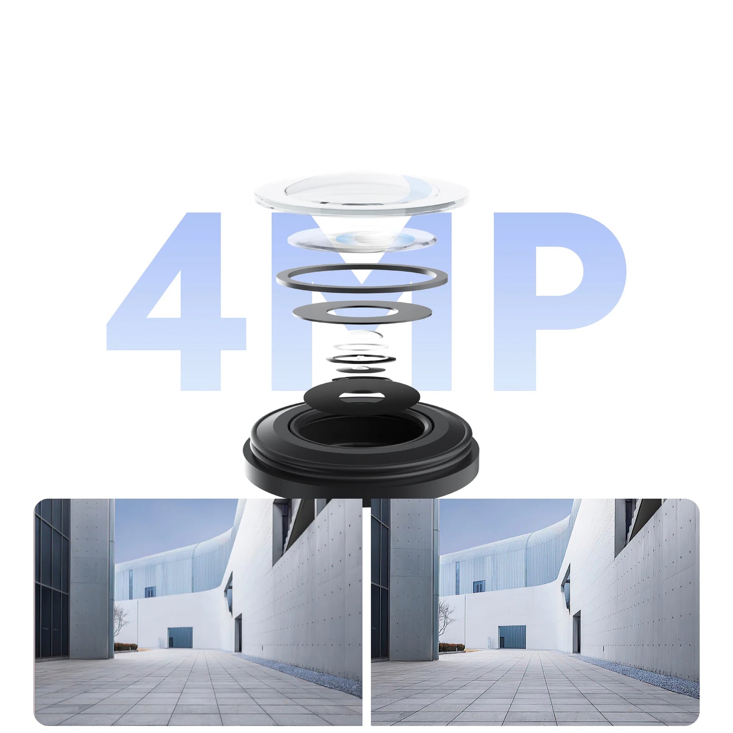 Câmara de Vigilância Xiaomi CW500 Dual, Wi-Fi, 2.5K, IP66, Exterior BHR9402EU