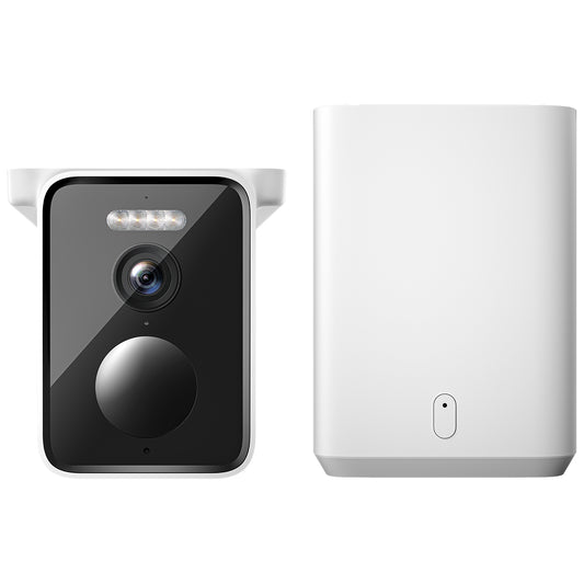 Câmara de Vigilância Xiaomi BW400 Pro Set, Wi-Fi, 2.5K, Painel Solar, Exterior BHR77447GL