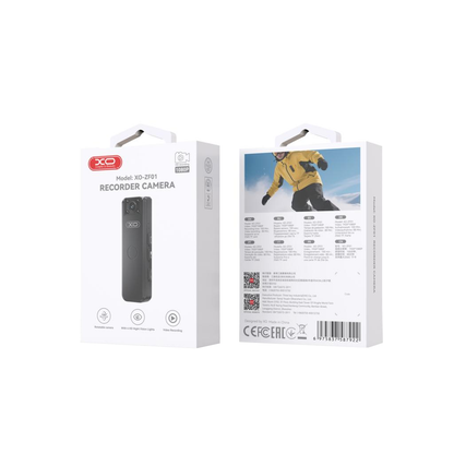 Câmara Desportiva XO Design ZF01, 1080P, Preta