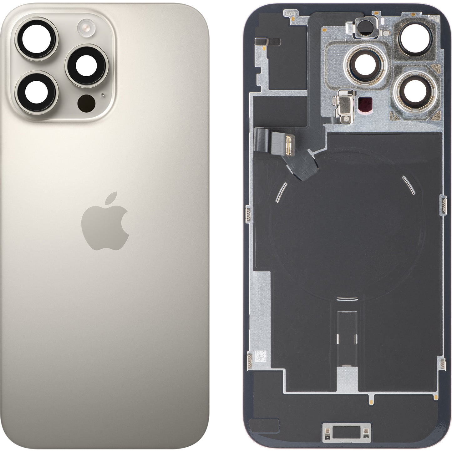 Capa de Bateria Apple iPhone 16 Pro Max, Bege (Titânio Natural), Swap