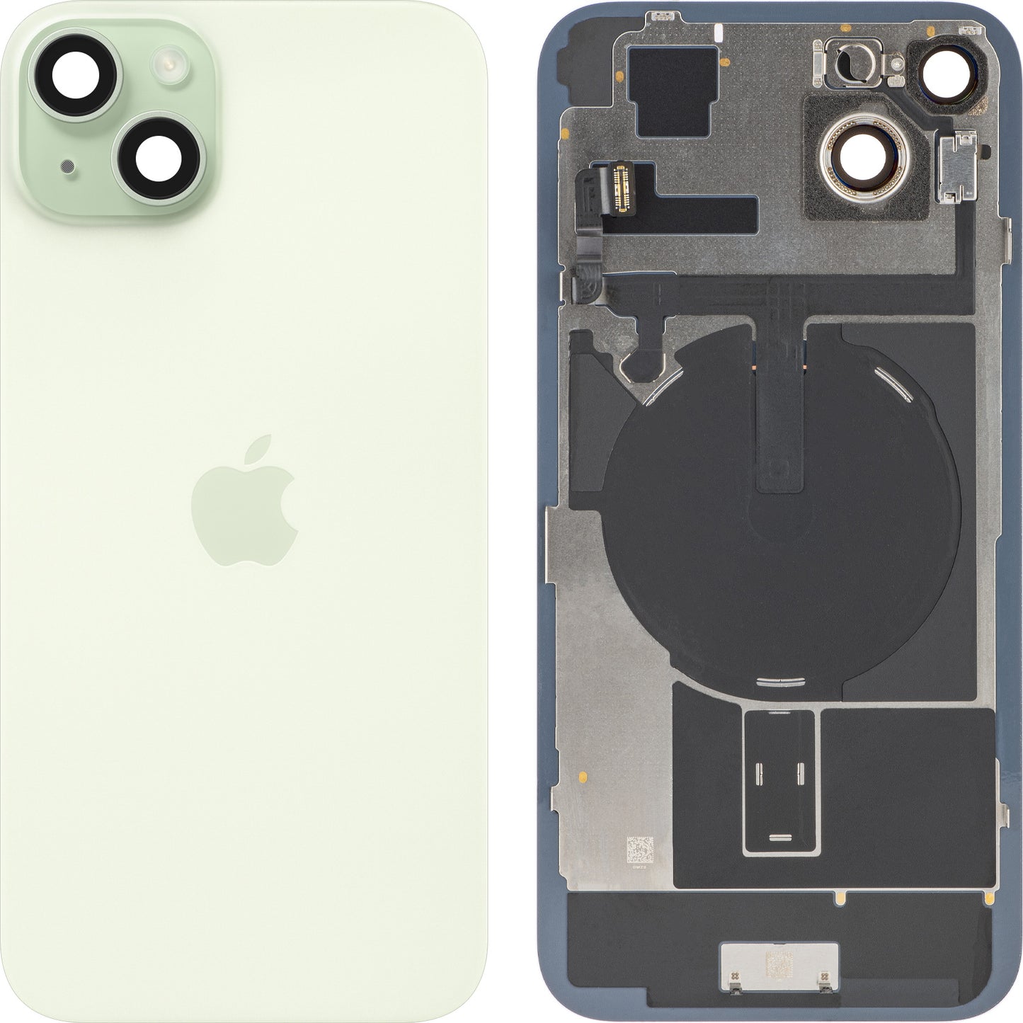 Apple iPhone 15 Plus Battery Cover, Green, Premium Swap