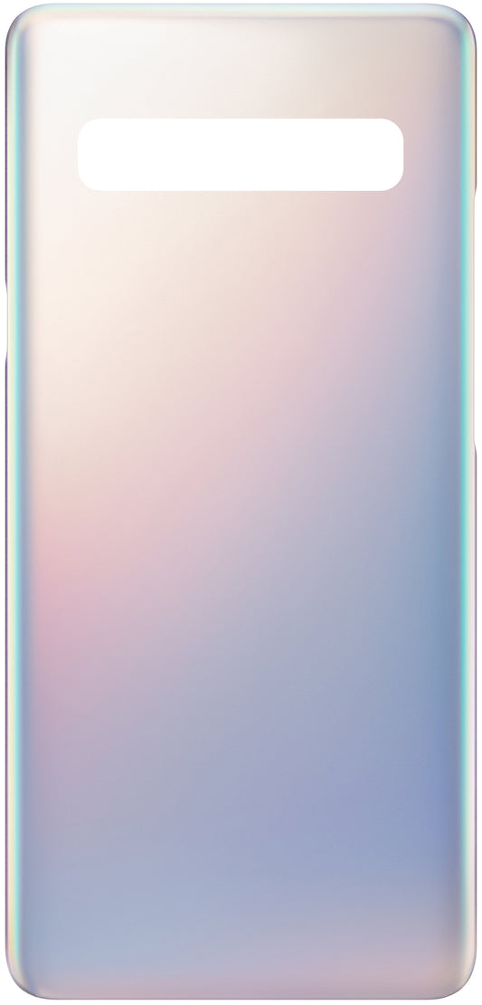 Tampa da Bateria compatível com Samsung Galaxy S10 5G G977, Prateado