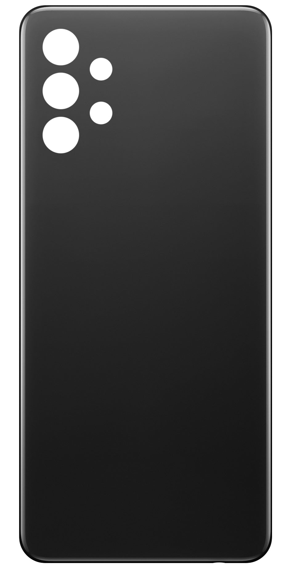 Tampa da Bateria compatível com Samsung Galaxy A32 A325, Preto