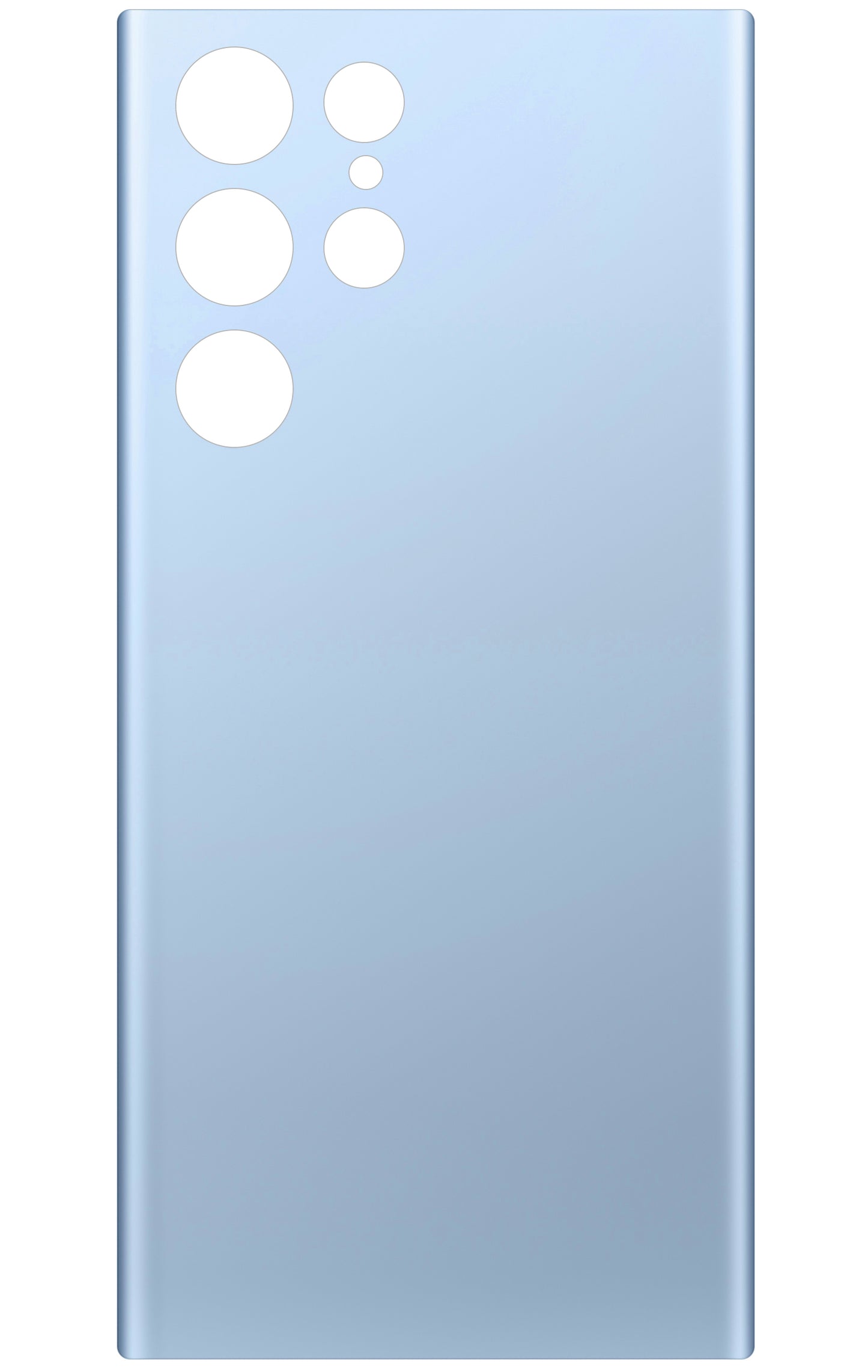 Tampa da Bateria compatível com Samsung Galaxy S22 Ultra 5G S908, Azul