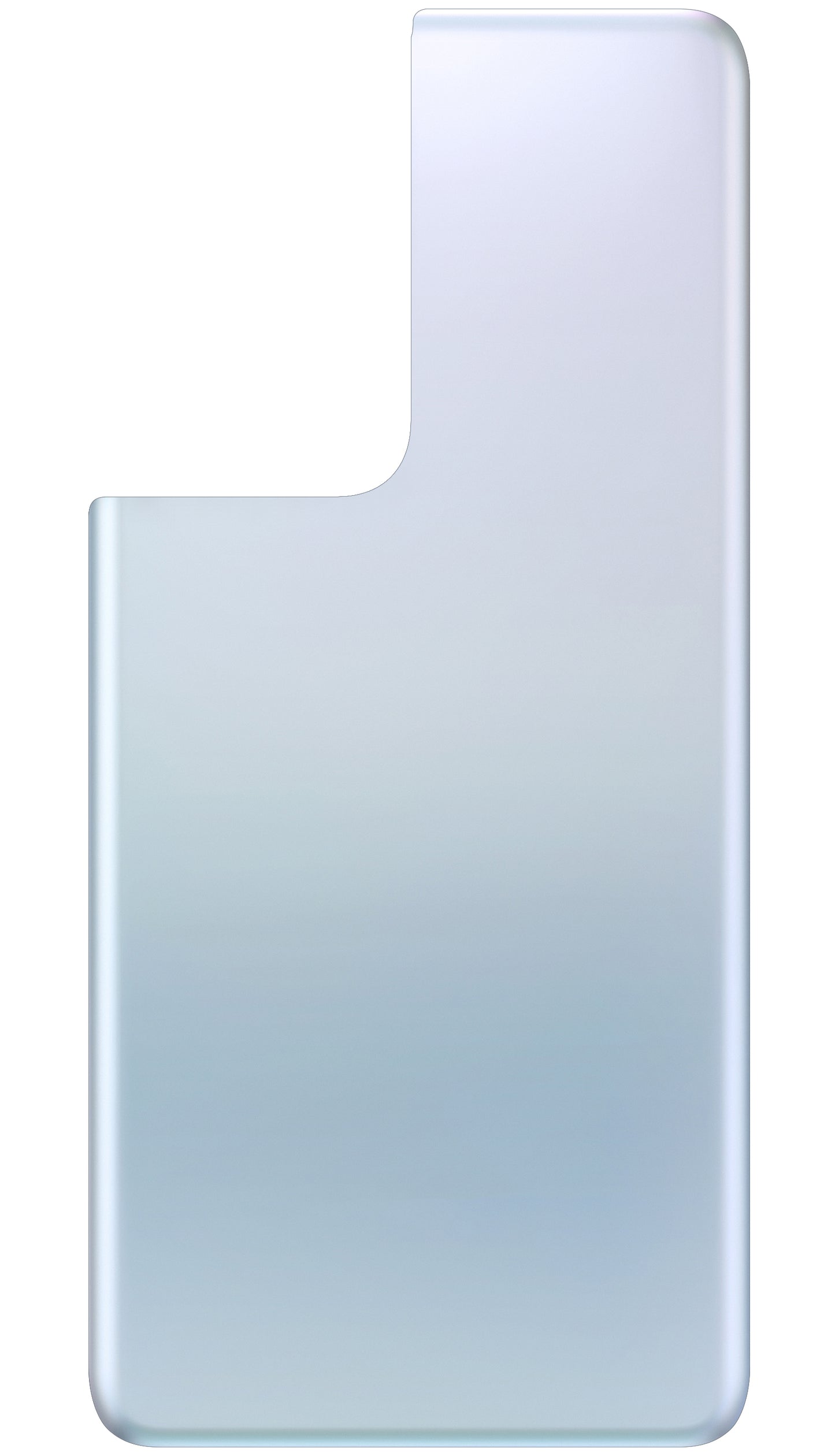 Battery Cover compatible with Samsung Galaxy S21 Ultra 5G G998, Silver