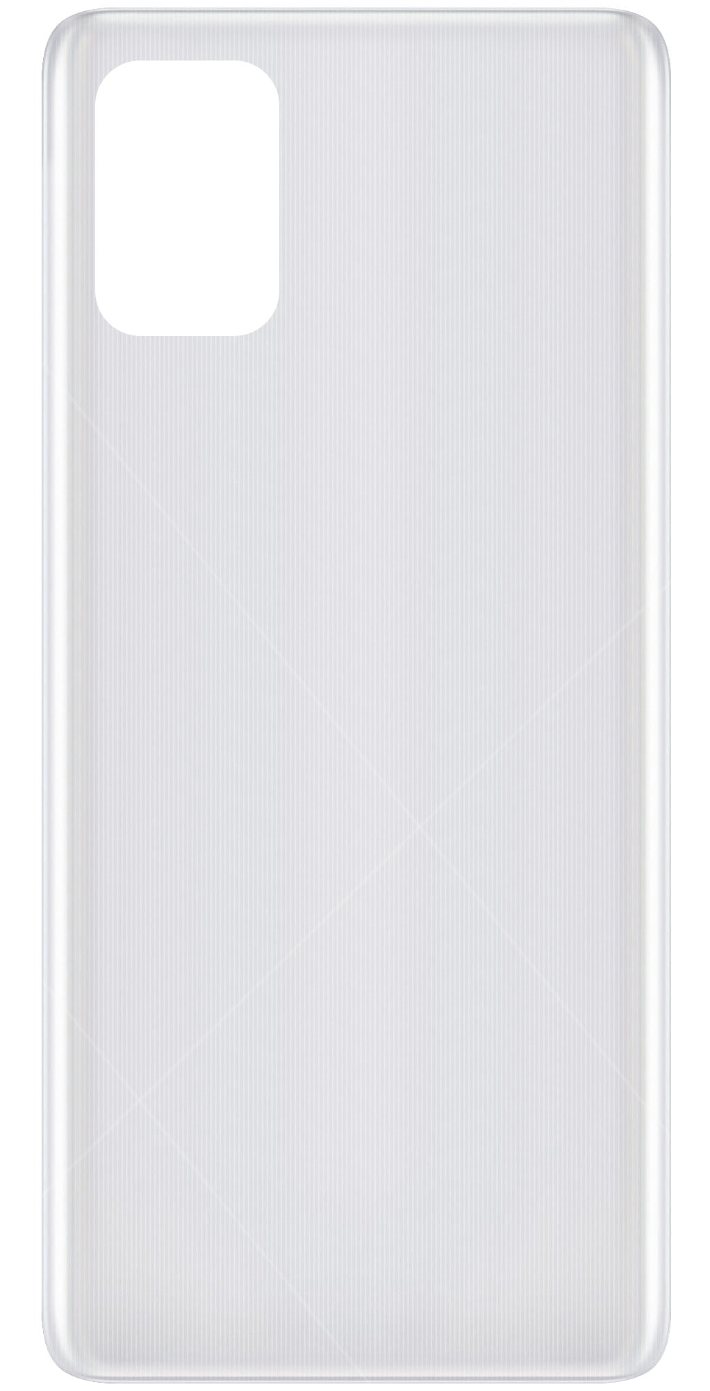 Tampa da Bateria compatível com Samsung Galaxy A71 A715, Prateado
