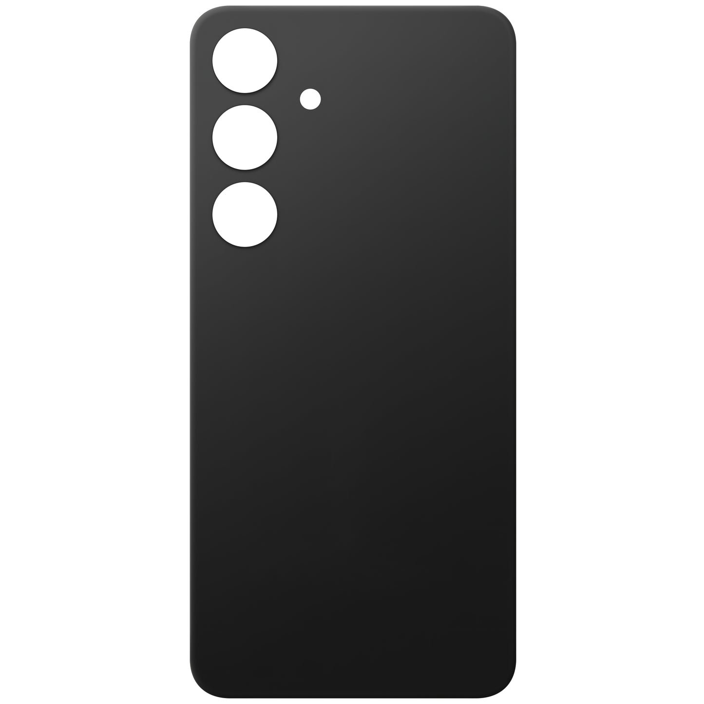 Battery Cover compatible with Samsung Galaxy S24 S921, Black