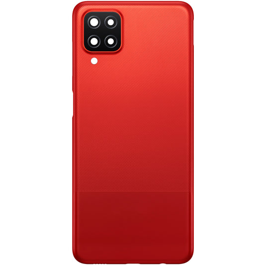 Tampa da Bateria compatível com Samsung Galaxy A12 Nacho A127 / A12 A125, Vermelho