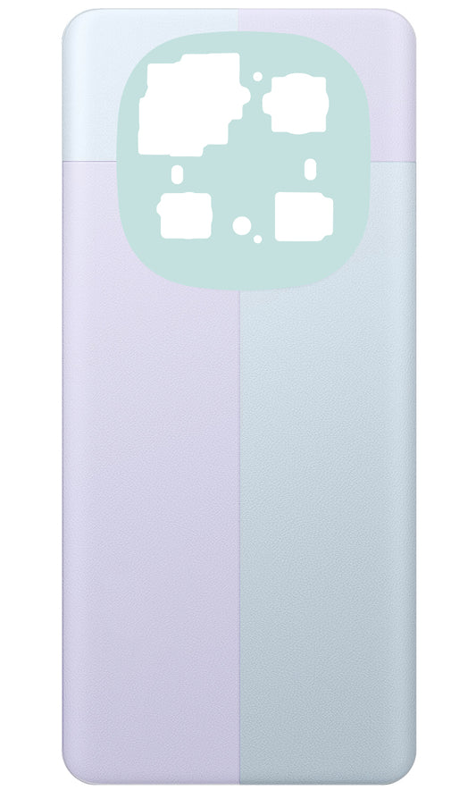 Tampa da Bateria compatível com Xiaomi Redmi Note 14 Pro 5G, Roxo