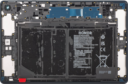 Tampa da Bateria com Acumulador Honor Pad X8b, Versão Wi-Fi, Cinzento (Space Gray), Service Pack 0235ASTU