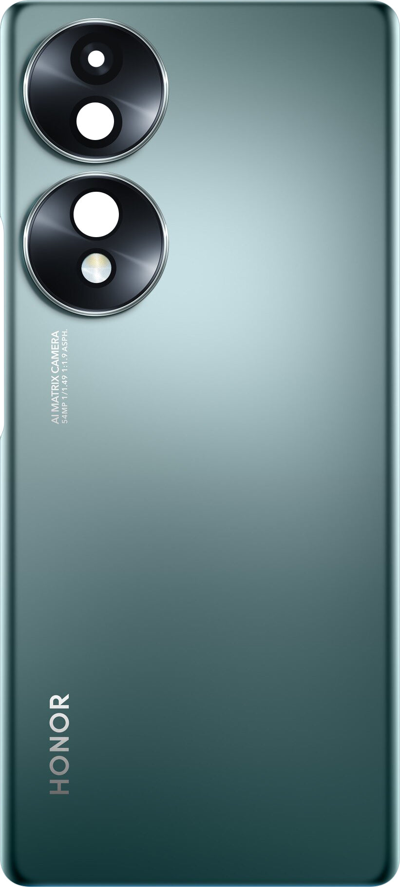 Cobertura da bateria Honor 70, verde esmeralda, Service Pack 0235ACMR 