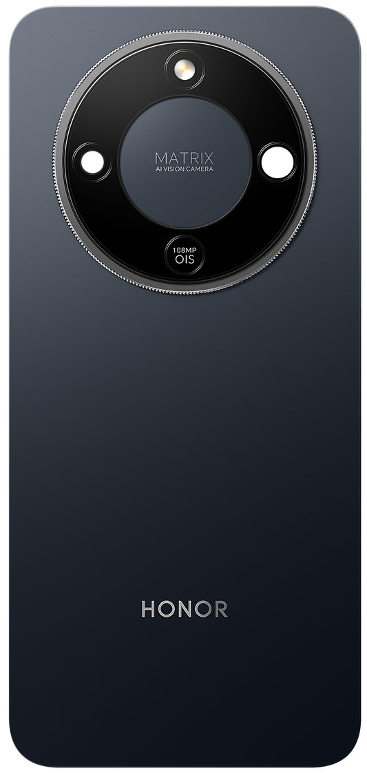 Tampa da Bateria Honor Magic8 Lite, Preto (Midnight Black), Pacote de Serviço 0235ARVS