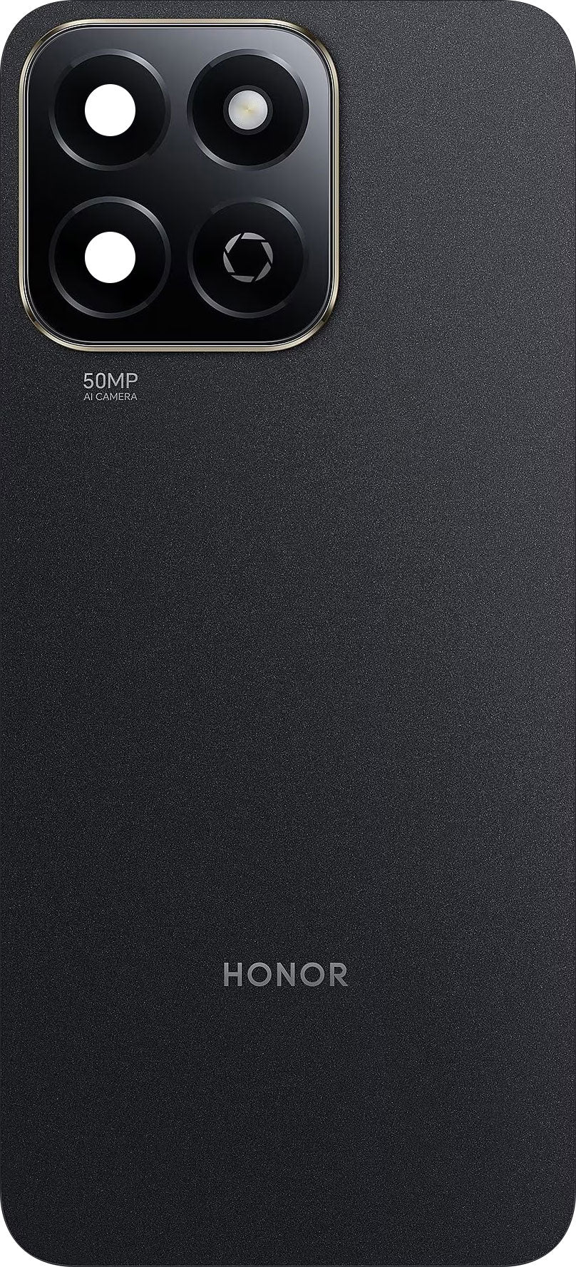 Tampa da Bateria Honor X7c 5G / 200 Smart, Preto (Midnight Black), Pacote de Serviço 9707ABNG