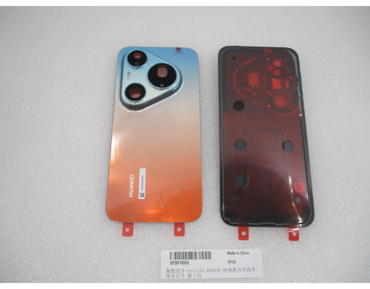 Tampa da bateria Huawei Pura 90s Pro Max, Laranja (Orange Ocean), Service Pack 02357QGQ