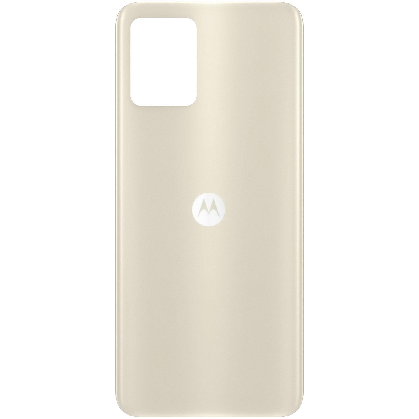 Capa da bateria Motorola Moto E13, Bege (Branco Cremoso), Trocar 