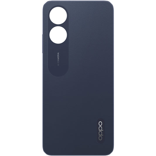 Tampa da Bateria Oppo A17, Azul Escuro (Midnight Black), Swap