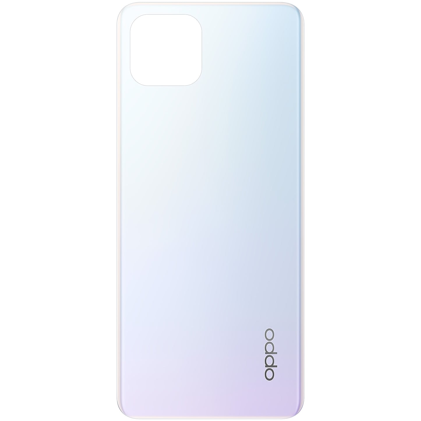 Capa da bateria do Oppo A92s, branca 